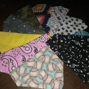 Pet collar bandanas